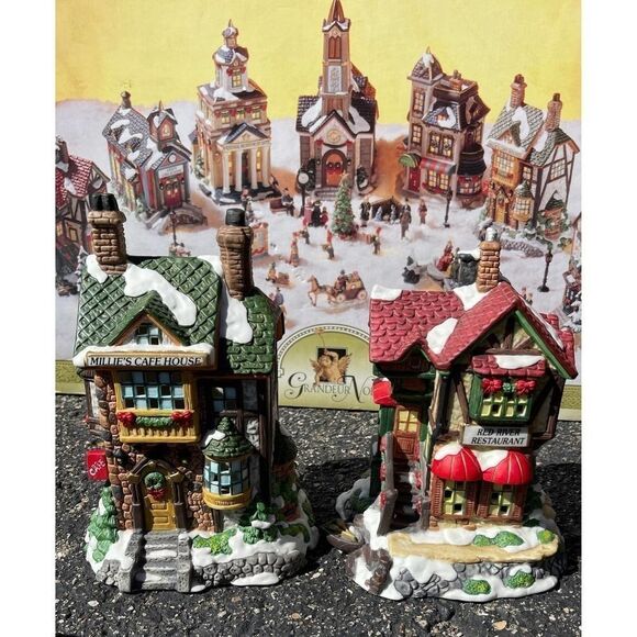 Vintage Grandeur Noel collectible 41 pics Victorian - Picture 7 of 12